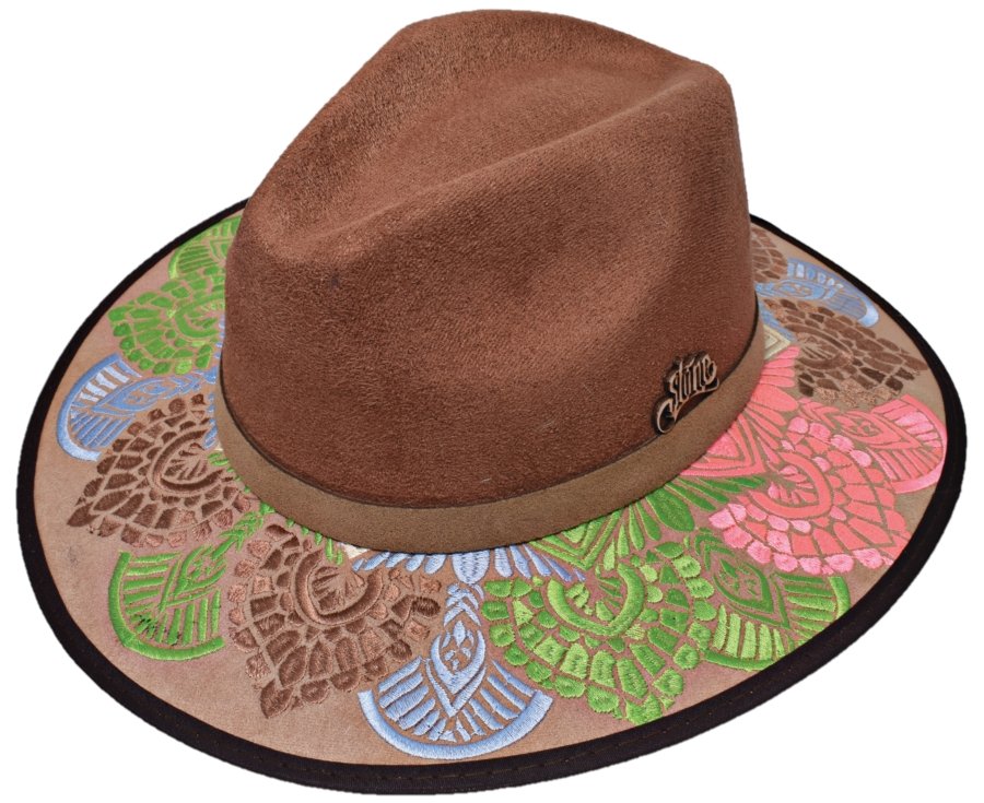 Stone Explorer Felt Hats With Designs